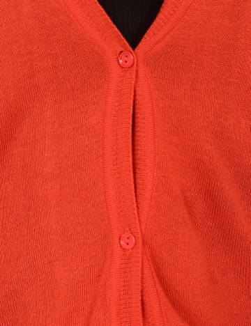 Cardigan Zara, portocaliu