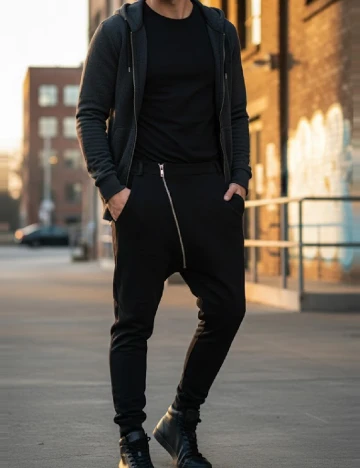 Pantaloni Zara, negru