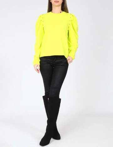 Bluza Zara, verde neon