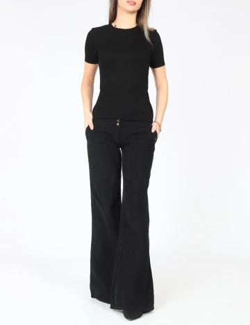 Pantaloni Bershka, negru