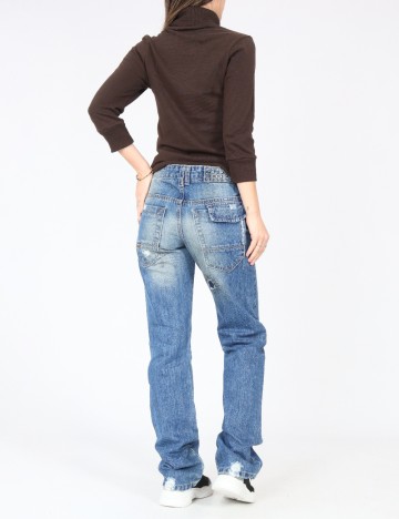 Blugi Zara, albastru