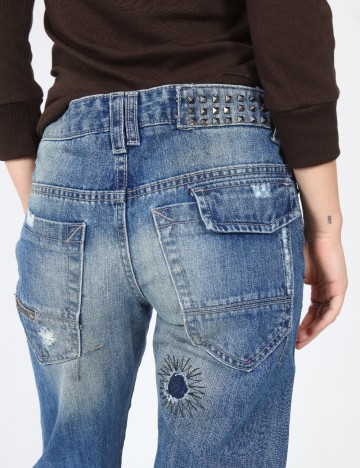 Blugi Zara, albastru