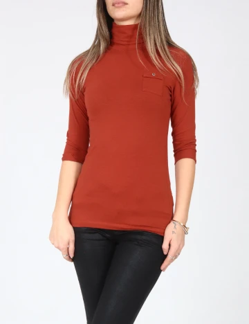 Bluza Zara, caramiziu