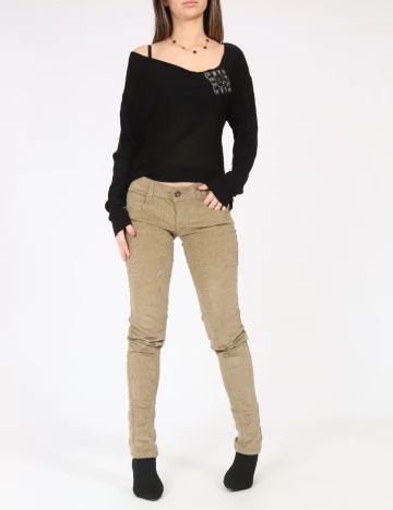 Pantaloni Bershka, kaki