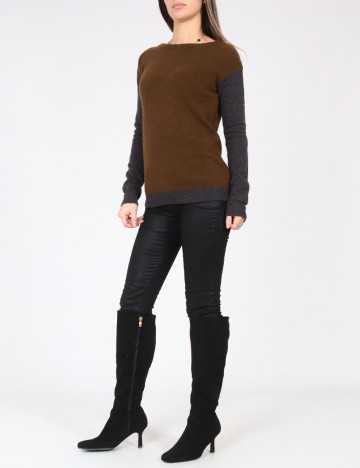 Bluza Zara, maro/gri