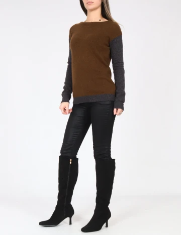 Bluza Zara, maro/gri