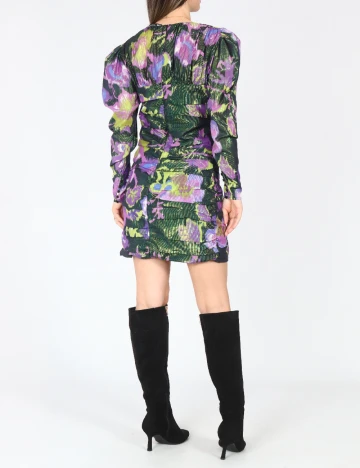 Rochie scurta Zara, mix culori