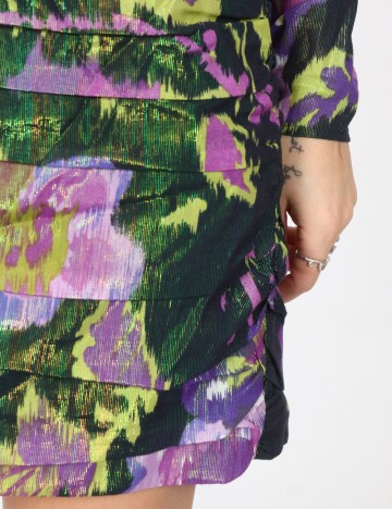 Rochie scurta Zara, mix culori