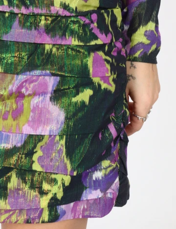 Rochie scurta Zara, mix culori