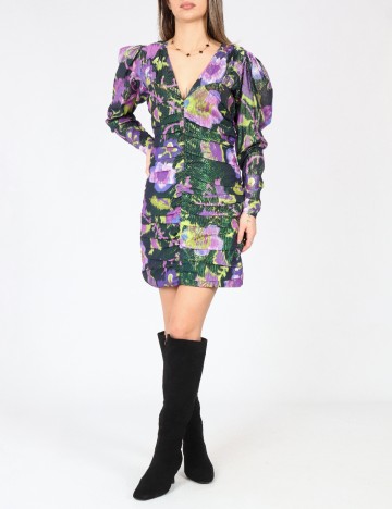 Rochie scurta Zara, mix culori