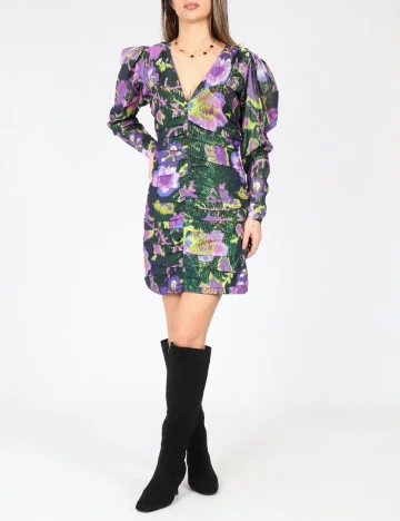 Rochie scurta Zara, mix culori