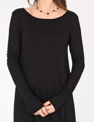 Bluza Oversize Pull&Bear, negru