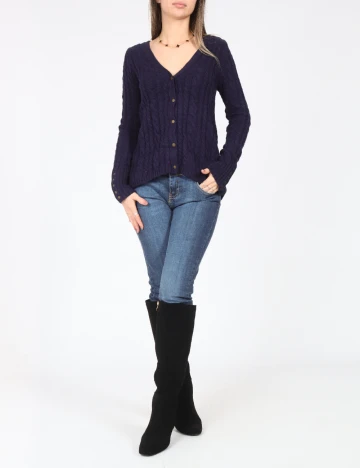 Cardigan Zara, bleumarin