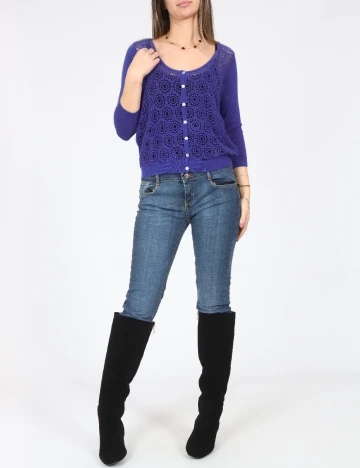 Cardigan Zara, albastru