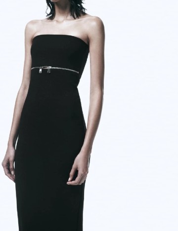 Rochie medie Zara, negru