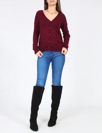 Cardigan Zara, visiniu