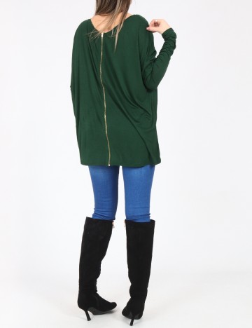 Bluza Oversize Zara, verde