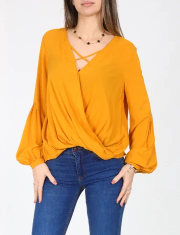 Bluza Bershka, galben