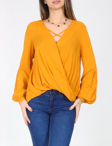 Bluza Bershka, galben