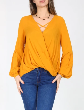 Bluza Bershka, galben