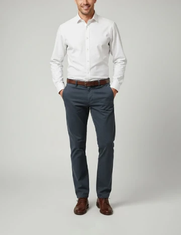 Pantaloni Zara, bleumarin