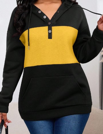 
						Hanorac SHEIN, negru