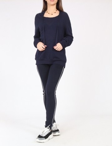 Hanorac Zara, bleumarin