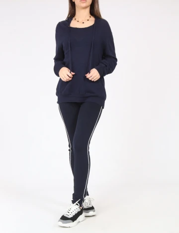 Hanorac Zara, bleumarin