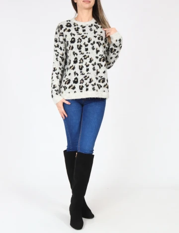 Pulover Pull&Bear, gri