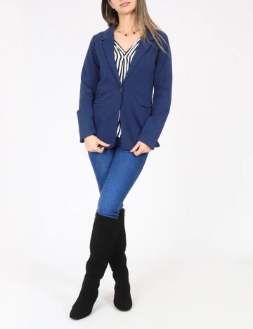 Sacou Zara, albastru