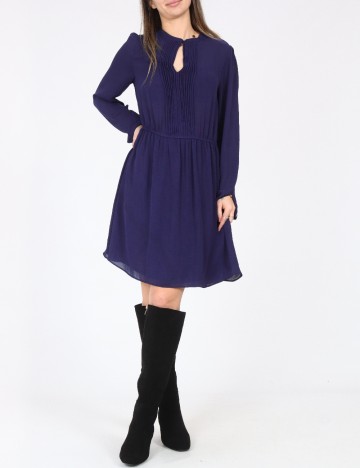 
						Rochie medie Zara, bleumarin