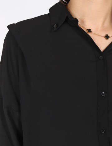 Camasa Bershka, negru