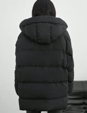 Geaca Oversize SHEIN, negru