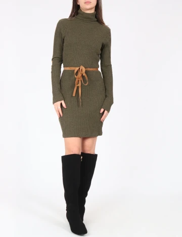 Rochie medie Zara, kaki