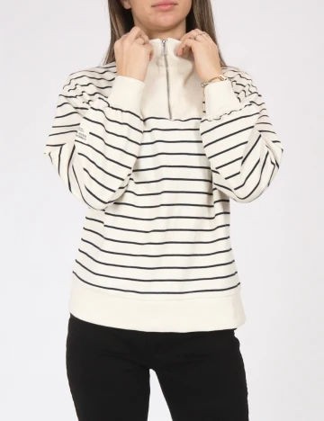 Bluza Zara, alb/negru