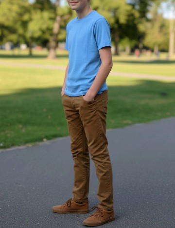 
						Pantaloni Zara, maro