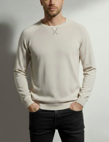 Bluza Bershka, gri deschis