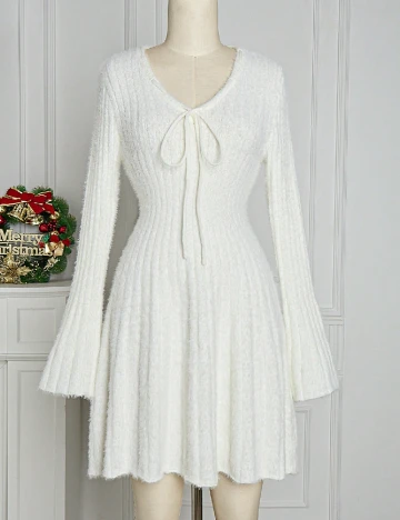 Rochie scurta SHEIN, alb