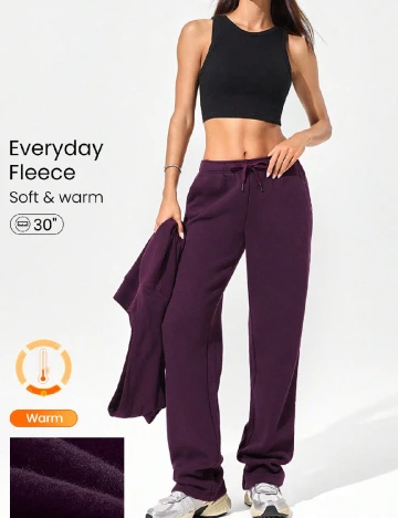 Pantaloni GLOWMODE, mov