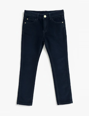 Pantaloni Zara, bleumarin