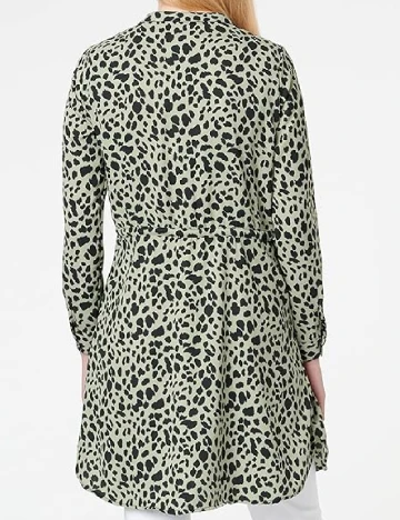 Rochie scurta Only Carmakoma, verde/negru