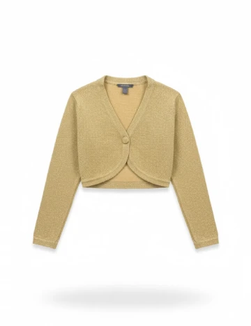 Cardigan Zara, auriu