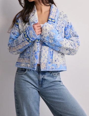 Jacheta Only, albastru