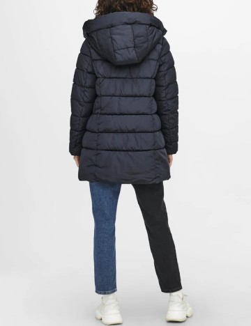 Geaca Only Carmakoma, bleumarin