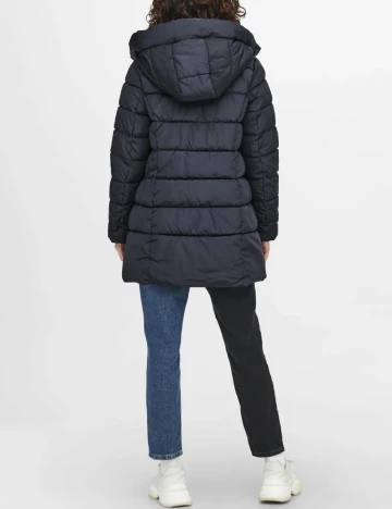 Geaca Only Carmakoma, bleumarin