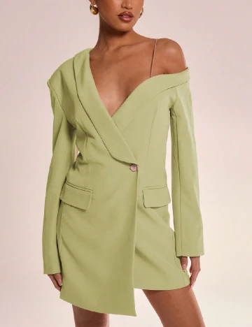 Rochie scurta Musera, verde