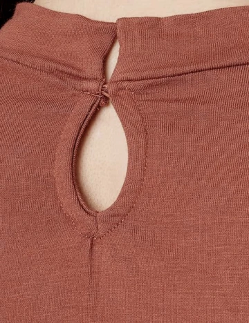 Bluza Only Carmakoma, caramiziu