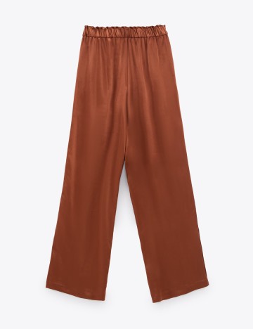 Pantaloni Zara, maro, L