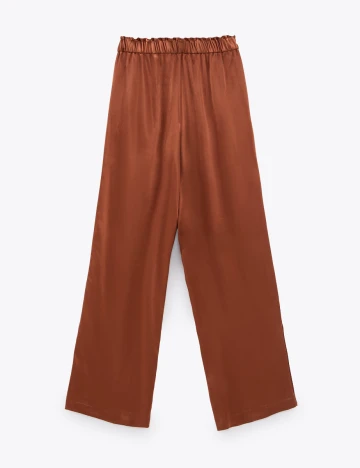 Pantaloni Zara, maro, L