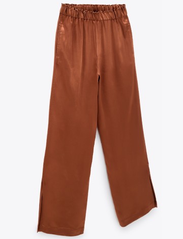 Pantaloni Zara, maro, L
